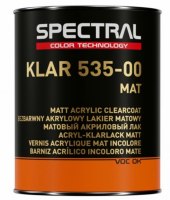 SPECTRAL bezbarvý lak KLAR 535-00 SR-MAT 4:1 1l
