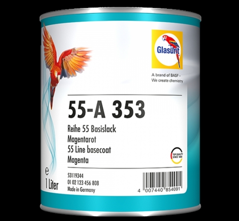 GLASURIT Dvouvrstvý vrchní lak ř.55 - metalický/UNI/perleť