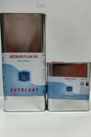 JR bezbarvý lak HS 5lt + 2,5lt tužidlo
