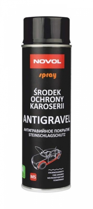 NOVOL ochrana podvozků ANTIGRAVEL MS černý sprej 500ml