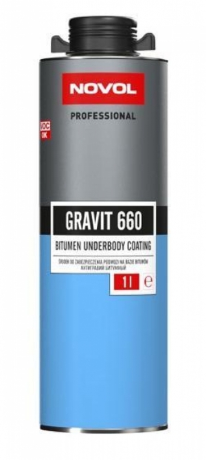 NOVOL ochrana podvozků GRAVIT 660 bitumen 1l